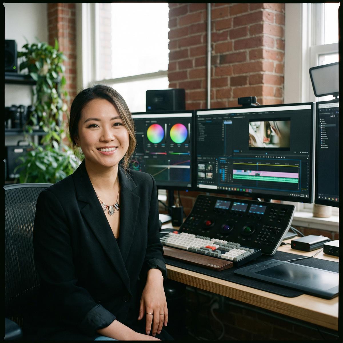 视频剪辑总监李婷